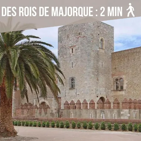 Sejour A 20 Minutes De L'espagne Avec Petit-dejeuner A La Demande A Les Lumineuses Du Palais Des Rois De Majorque *
